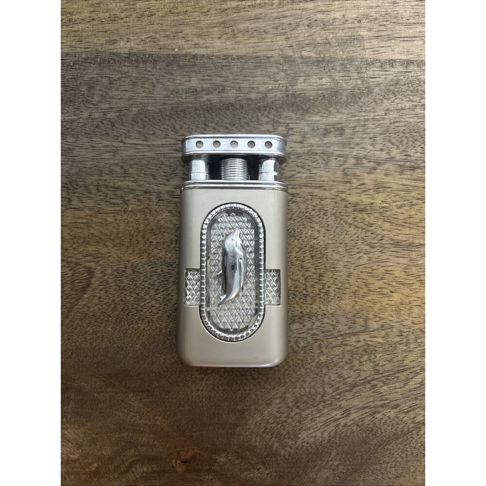 Vintage Dolphin Butane Lighter No Box, Will Need Butane